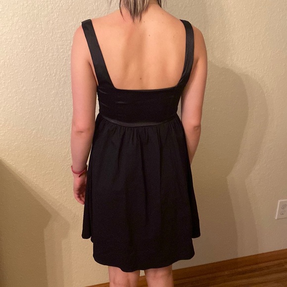 ZARA black mini dress size medium - Picture 3 of 4